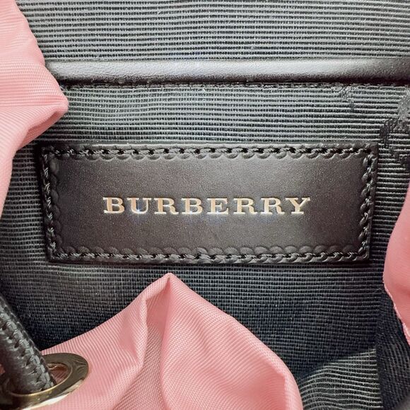 Burberry Small Rucksack Crossbody Backpack Mauve Pink Authentic Limited Edition main image 6
